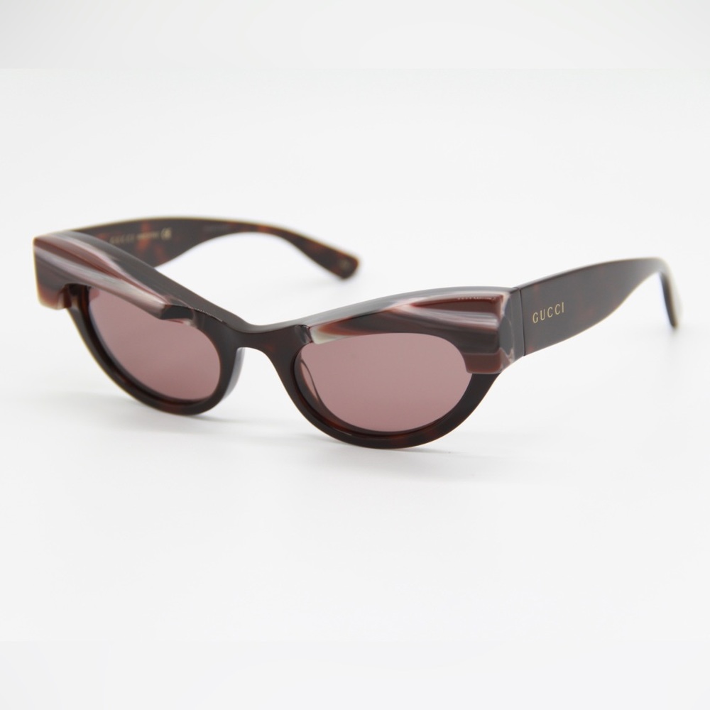 NEW GUCCI WOMEN PURPLE CAT EYE SUNGLASSES GUCCI